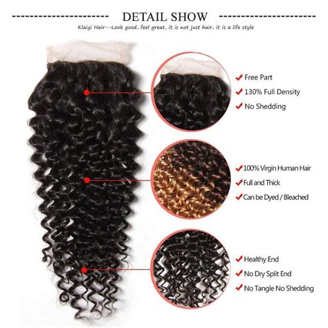 indian virgin curly hair 4 bundles with 4 4 lace closure klaiyi hair klaiyi
