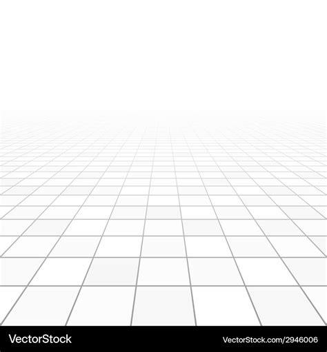 Floor Tiles Perspective Royalty Free Vector Image