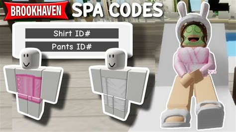 SPA ROBE AND TOWEL CODES FOR BROOKHAVEN RP ROBLOX BROOKHAVEN RP YouTube