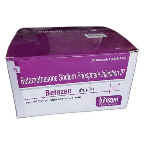 Betamethasone Sodium Phosphate Injection Ip Prescription Treatment