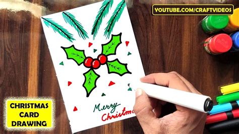 Christmas Card Drawing Ideas Christmas Christmasdrawing Xmas