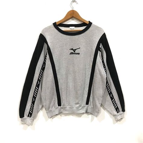 Rare Vintage Mizuno Small Logo Jumper Pullover Sweatshirt Etsy