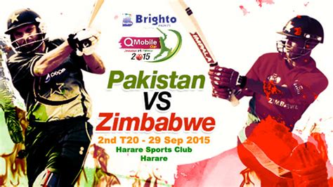 Pak vs zim series 2020 schedule disclaimer: Pakistan vs Zimbabwe, Watch 2nd T20 Match on 29th Sep 2015