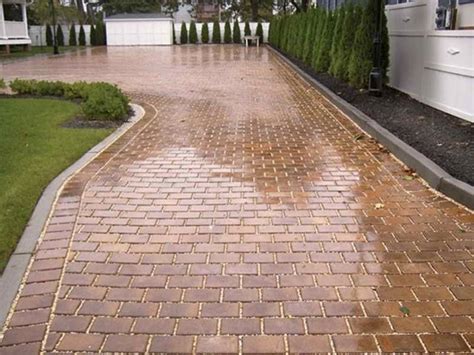 Grass grows between the bricks, but this can be solved by packing the joints with sand. Brick Pavers Design Ideas ~ http://lovelybuilding.com/do-it-yourself-how-to-apply-brick-pavers ...