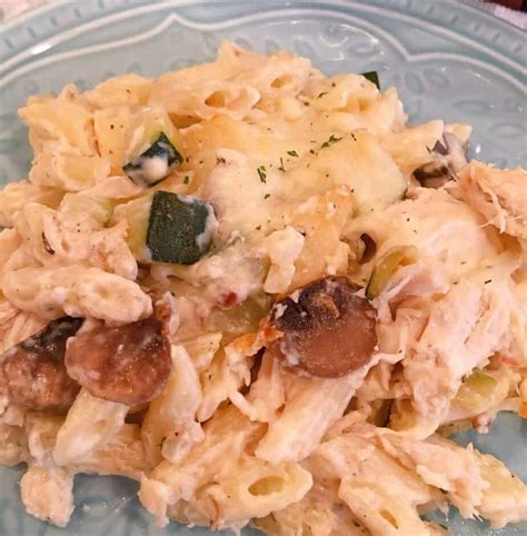Maybe you would like to learn more about one of these? Chicken Zucchini Pasta Casserole - Norine's Nest