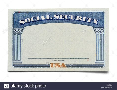 Blank Social Security Card Template Best Sample Template