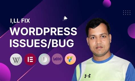 Fix Wordpress Issues Errors Bugs And Website Issue By Moven Desilver Fiverr
