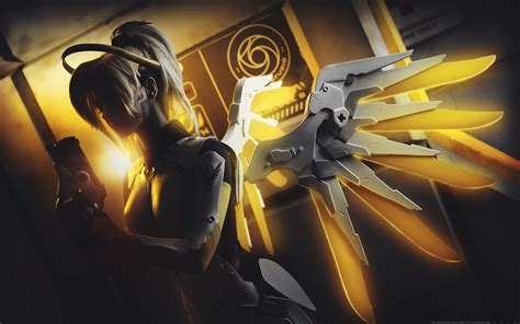 3840x2400 Overwatch Mercy Artwork 4k Hd 4k Wallpapersimages