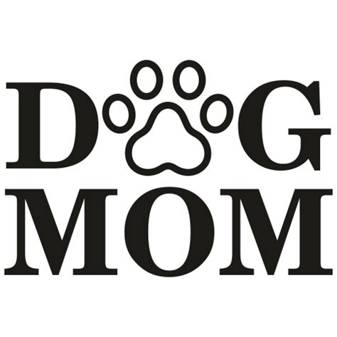 Dog Mom Clipart Dog Mom Svg Paw Sublimation Designs Svg Files For