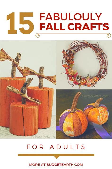 15 Fabulously Fall Crafts For Adults