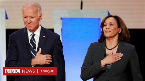 Joe Biden Et Kamala Harris Affirment Que Trump A Laissé Les États Unis En Lambeaux Bbc News