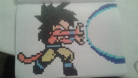 +31 idées et designs pour vous inspirer en images. Sangoku niveau5 | Dessin pixel, Dessin carreau, Dessin ...