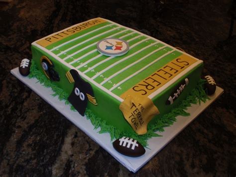 All of our cutters are now available in 4. Steelers Cake - CakeCentral.com