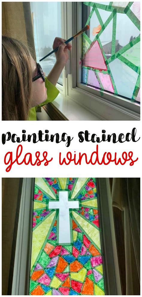 How To Paint On Stained Glass Windows Glass Designs