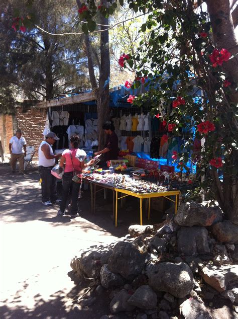 Food And Drink Stand At Isla De Los Alacranes Lago De Chapala Jalisco