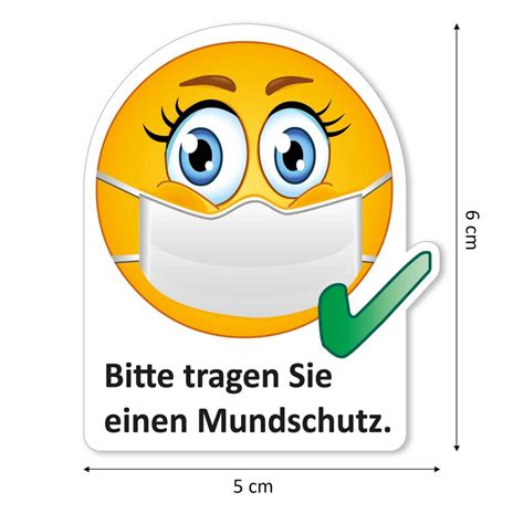 Hunde verboten schild ausdrucken : 6er Aufkleber-Set I Bitte tragen Sie einen Mundschutz I ...