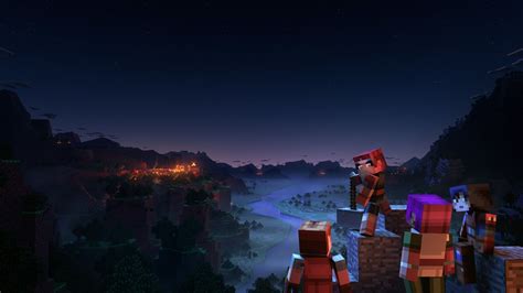 Minecraft Night Wallpapers Top Free Minecraft Night Backgrounds