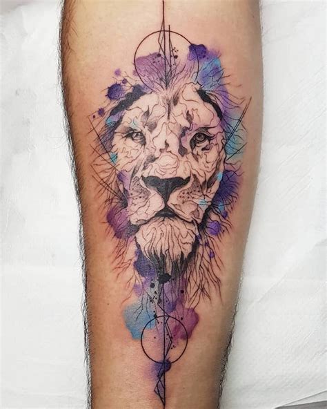 Tatuagem De Leão Inspire Se Em 80 Artes Representando O Rei Da Selva