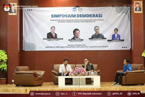 Kpu Ri On Twitter Temanpemilih Anggota Kpu Idham Holik Hadir