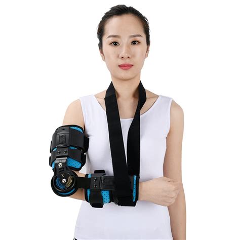Buy Tsusf Hinged Elbow Brace With Strap Post Op Elbow Brace Stabilizer