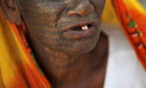 People Of This Chattisgarh Village Have A Strange Reason For Tattooing