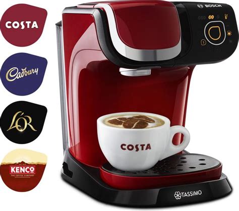 How are you planning to. TASSIMO by Bosch My Way TAS6003GB Coffee Machine - Red ...
