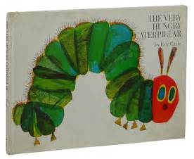 The Very Hungry Caterpillar By Eric Carle Hardcover First Edition