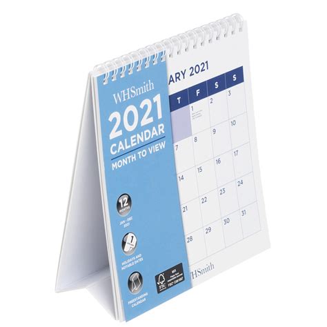 Tm + © 2021 vimeo, inc. WHSmith 2021 Month To View Flip Desk Calendar | WHSmith