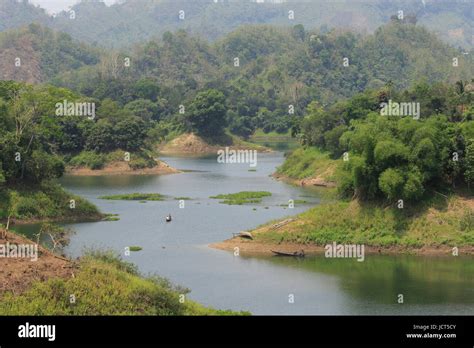 Beauty Of Kaptai Lake In Rangamati Chittagong Bangladesh Stock Photo