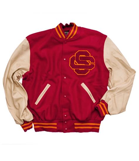 Usc Trojans Cardinal Varsity Jacket Jackets Masters