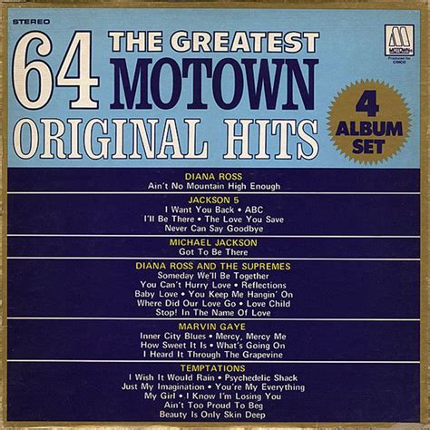 1975 00 00 various artists the greatest 64 motown original hits motown greatful the