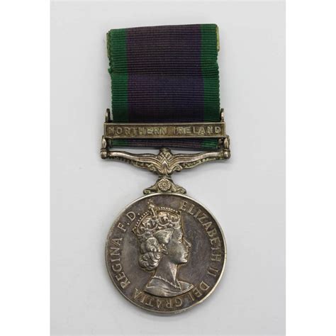 Campaign Service Medal Clasp Northern Ireland Pte R Kind