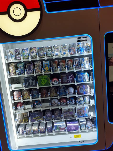 A Pokemon Vending Machine I Found At Fred Meyer Weirdvendingmachines