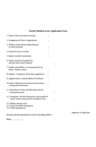 Home/documents/leave application samples/leave application letter samples (leave application email formats): FREE 50+ Leave Application Forms in PDF | MS Word | Excel