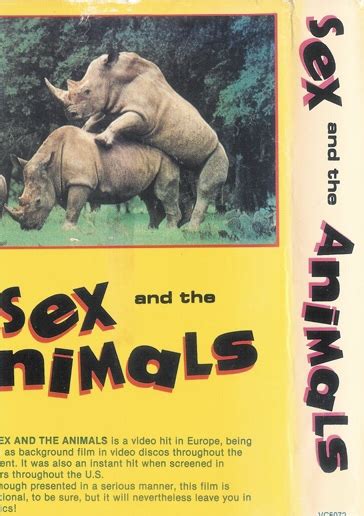 Sex And The Animals 1969