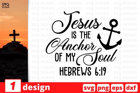 Jesus Is The Anchor Svg Cut File Jesus Cricut Christian 903182