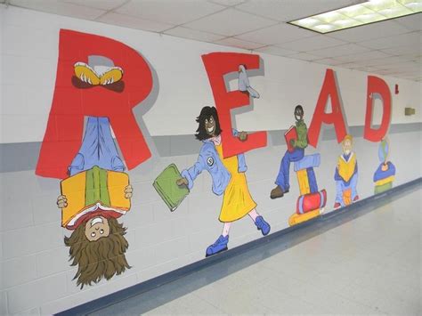 Image Result For Elementary School Hallway Murals School Murals