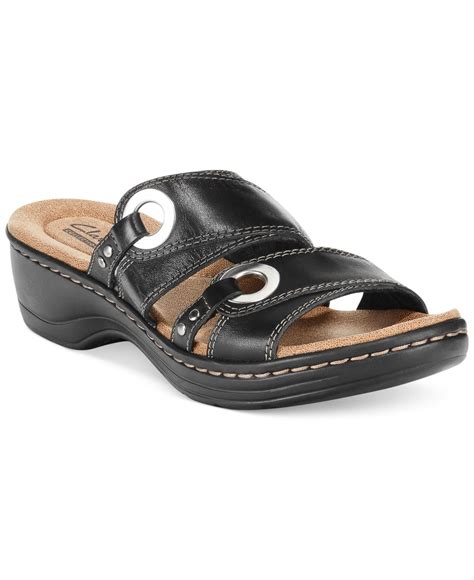 Clarks Collection Womens Hayla Acedia Flat Sandals Only At Macys In