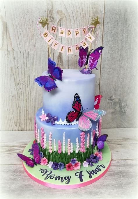Happy Birthday Butterfly Cake Nena Matlock