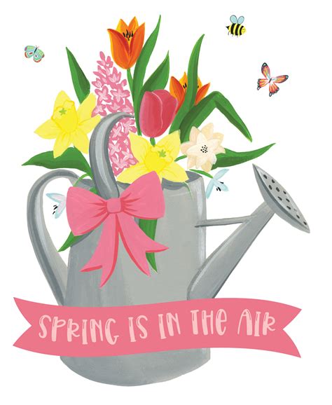 Spring In The Air Print And Cut File Snap Click Supply Co