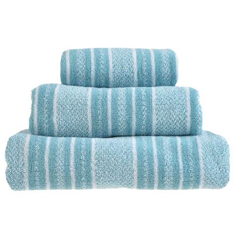 Want a little luxury in your life? 100% Cotton Towel Stripes Design Luxury Bright Super Soft ...