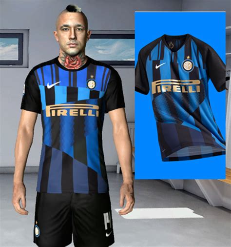 Internazionale New Kit For Derby Milano For Pes 2017 By Jooh 74