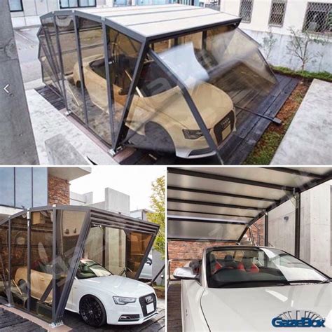 Gazebox Foldable Carport Gazebo Garage For Cars Motors Campers And
