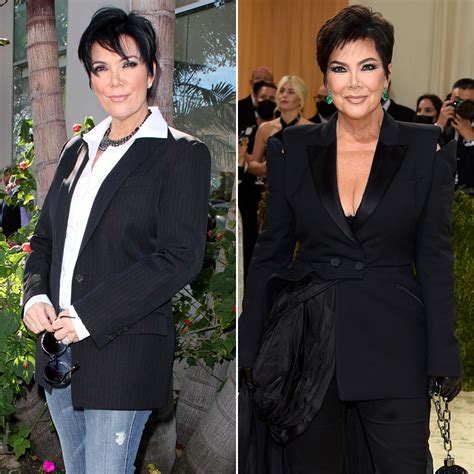 Kris Jenners Style Fashion Evolution Pics