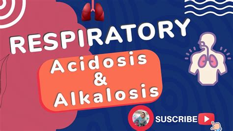 respiratory acidosis and alkalosis youtube