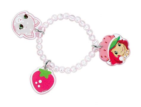 Strawberry Shortcake Party Supplies Charm Bracelets 4ct T