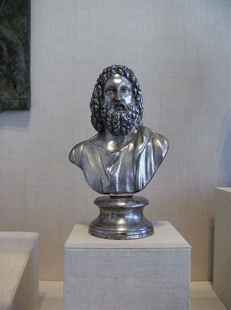 Silver Bust Of Serapis Bust Of Serapis 2nd Century Ad Flickr