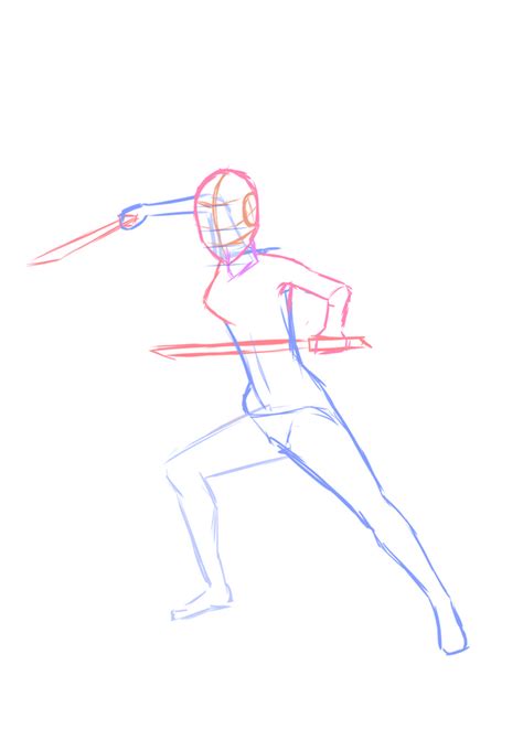 Trying To Draw Fight Pose What Do You Think About It Specially About