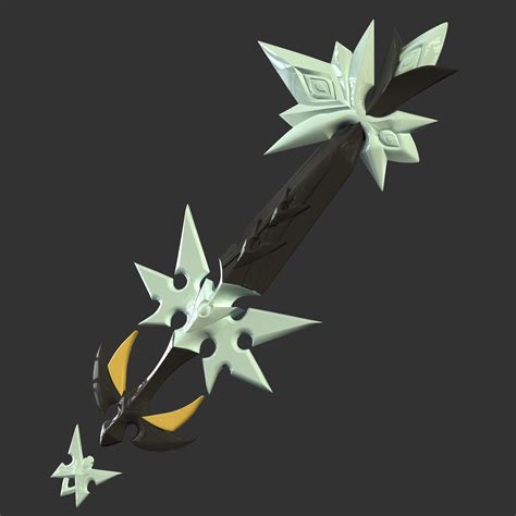 Fichier STL Keyblade Ache manquante - Kingdom Hearts 🥰・Modèle