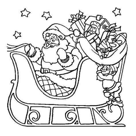 This page contains of cute, santa and reindeer, sleigh, simple, face, pictures and online santa claus coloring pages. Santa Claus Riding His Sleigh On Christmas Coloring Page ...